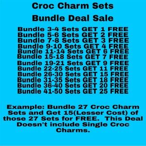 Croc Charms